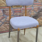 Teddy Sandalye Kılıfı Pıtı, Gri