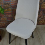 Buyuk Oval Sandalye Örtüsü Pıtıkare Kumaş