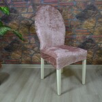 Düz Oval Sandelye Kılıfı