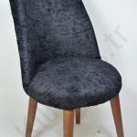 Retro Oval Sandalye Ortüsü