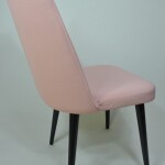 Lakos Pembe Oval Sandalye Örtüsü