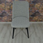 Sandalye Kılıfı Jakar Kumaş Buyuk Oval Yenı Model