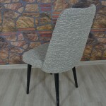 Sandalye Kılıfı Jakar Kumaş Buyuk Oval Yenı Model