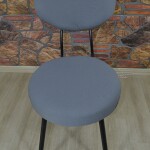 Sandalye Kılıfı Bar Sandalyesi Gri