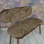 Bench Takımı Kılıfı 2 Sandalye 1 Bench 1 Puf