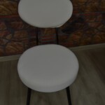 Sandalye Kılıfı Bar Sandalyesi Krem