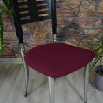 Ahşap Demır Sandalye Örtusu