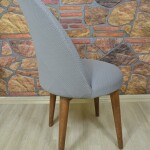 Retro Oval Sandalye Kılıfı