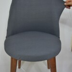 Retro Sandalye Kılıfı Antrasit