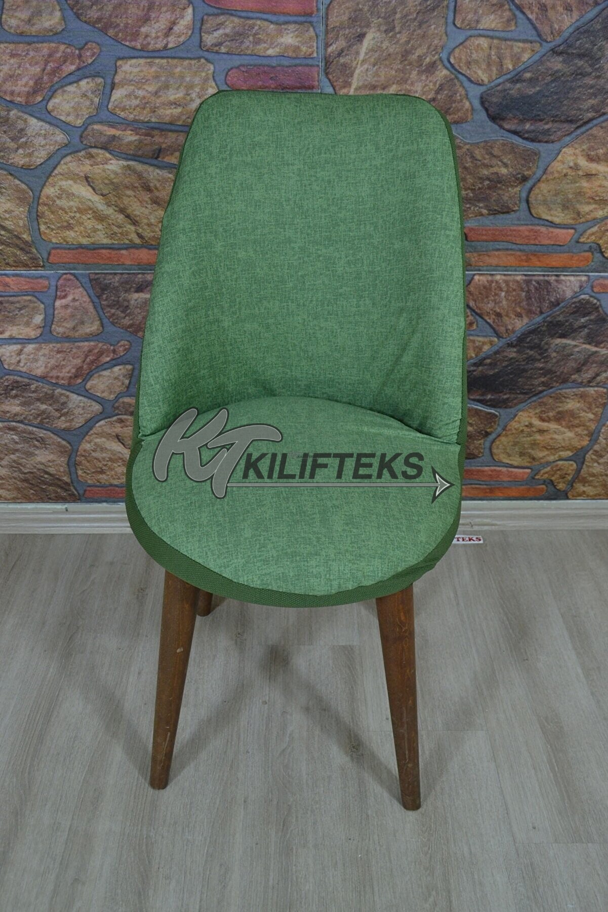 Retro Sandalye Kılıfı Yeşil