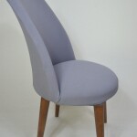 Retro Sandelye Kılıfı lacos gri