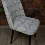 Sandalye Örtüsü Büyük Oval Jakar Kumaş