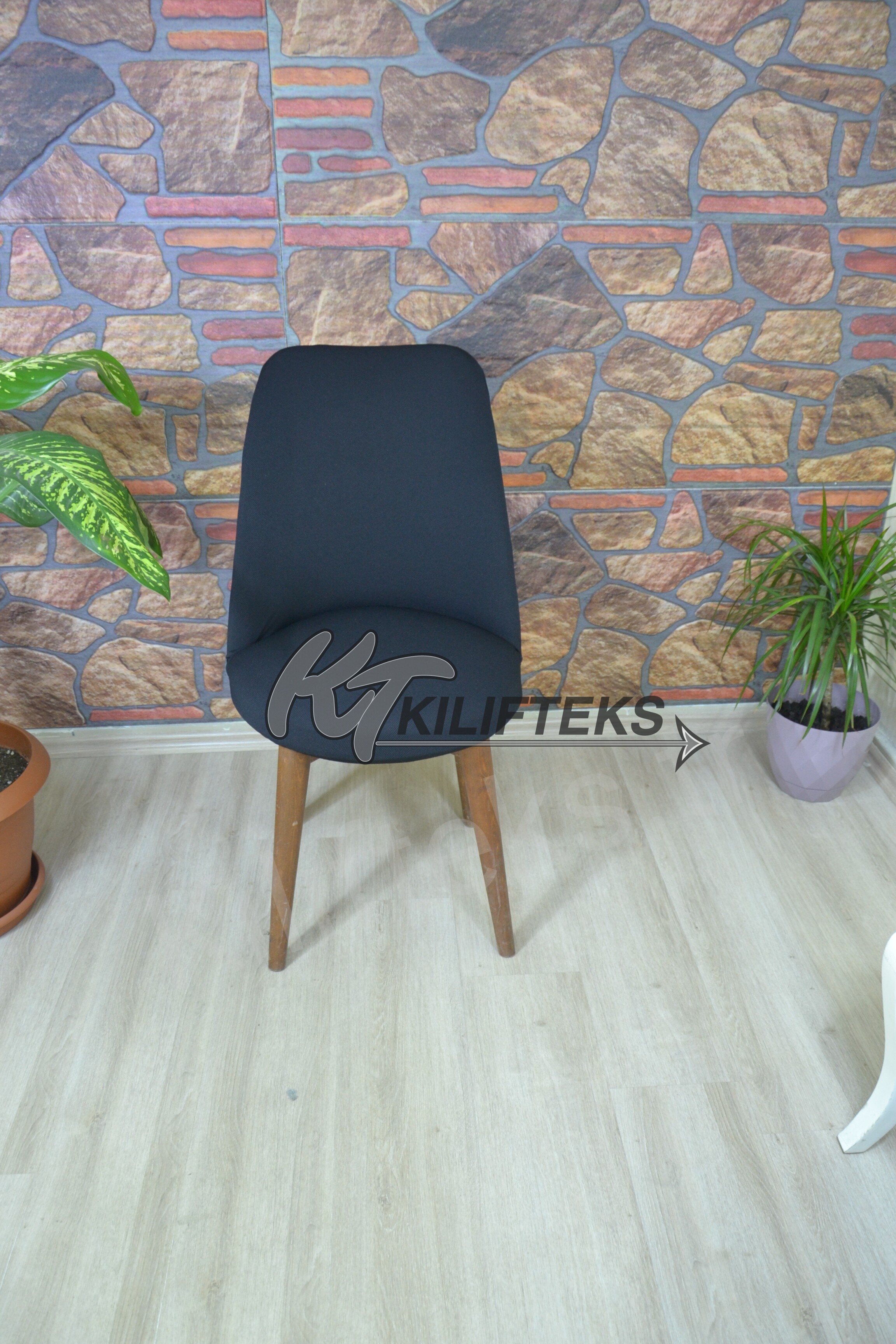 Retro Sandalye Kılıfı  lakos kumaş