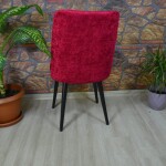 Büyük Oval Sandelye Kılıfı Kadife