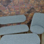 Bench Puf 2 Sandalye Takım Kılıfı