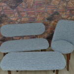 Bench Puf 2 Sandalye Takım Kılıfı