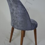 Retro Oval Sandalye Ortüsü